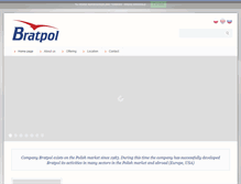 Tablet Screenshot of bratpol.pl